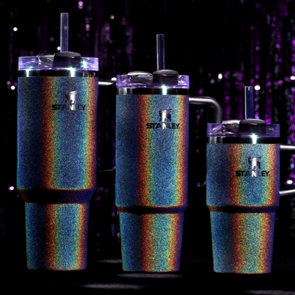 Midnight Glitz 40oz Stanley Tumbler